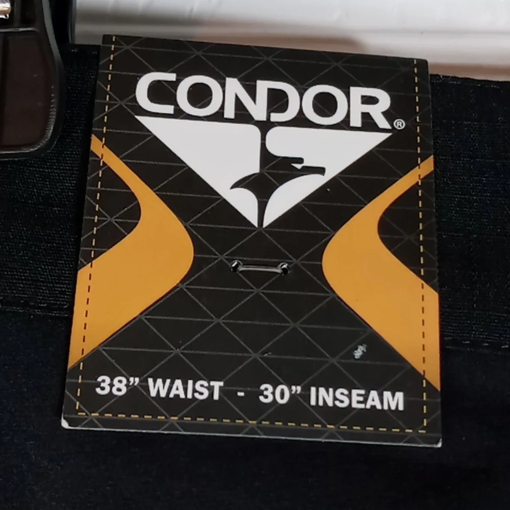 Condor Paladin Tactical Pants Men's Size 38 x 30 Black NWT